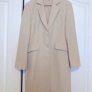 Cream with Gold Specs 3/4 Blazer